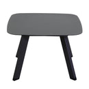 Set Salotto da Giardino 2 Poltrone e Tavolino in Alluminio Riverside Antracite