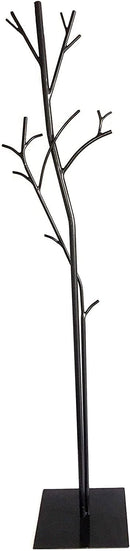 Appendiabiti da Terra 33x33x178 cm in Ferro Battuto Vasconi Platano Grafite