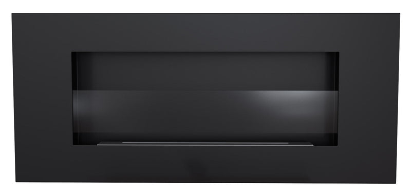 Camino a Bioetanolo da Parete 90x40 cm con Vetro o Senza Vetro Flig Kansas City