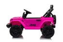 Macchina Elettrica per Bambini 101x59x65 cm Licenza Jeep Rubicon Small Rosa