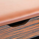 Scarpiera Panca 60x30x42 cm in Legno Melaminico Scuro