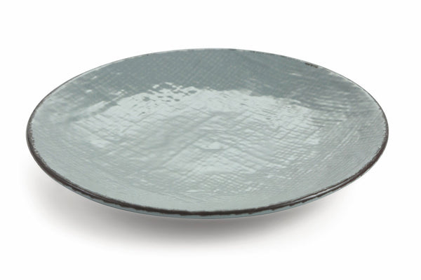 prezzo Set mit 6 Speisetellern Ø26x3 cm aus Steingut Villa d'Este Home Tivoli Dunkelgrauer Hanf