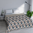 Trapuntino Estivo in Microfibra 100 gr con Stampa Pennellate Basic Varie Misure