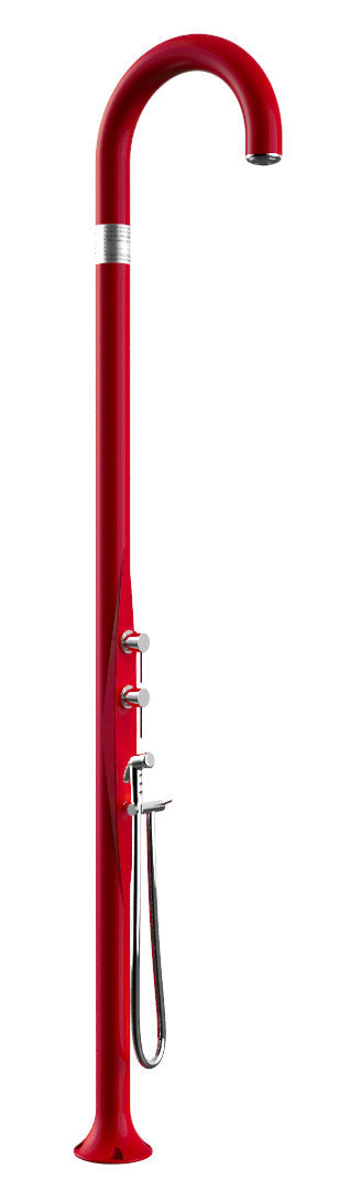acquista Doccia da Esterno Giardino Miscelatore Deviatore e Doccetta Mobile Arkema Funny Yin Ruby