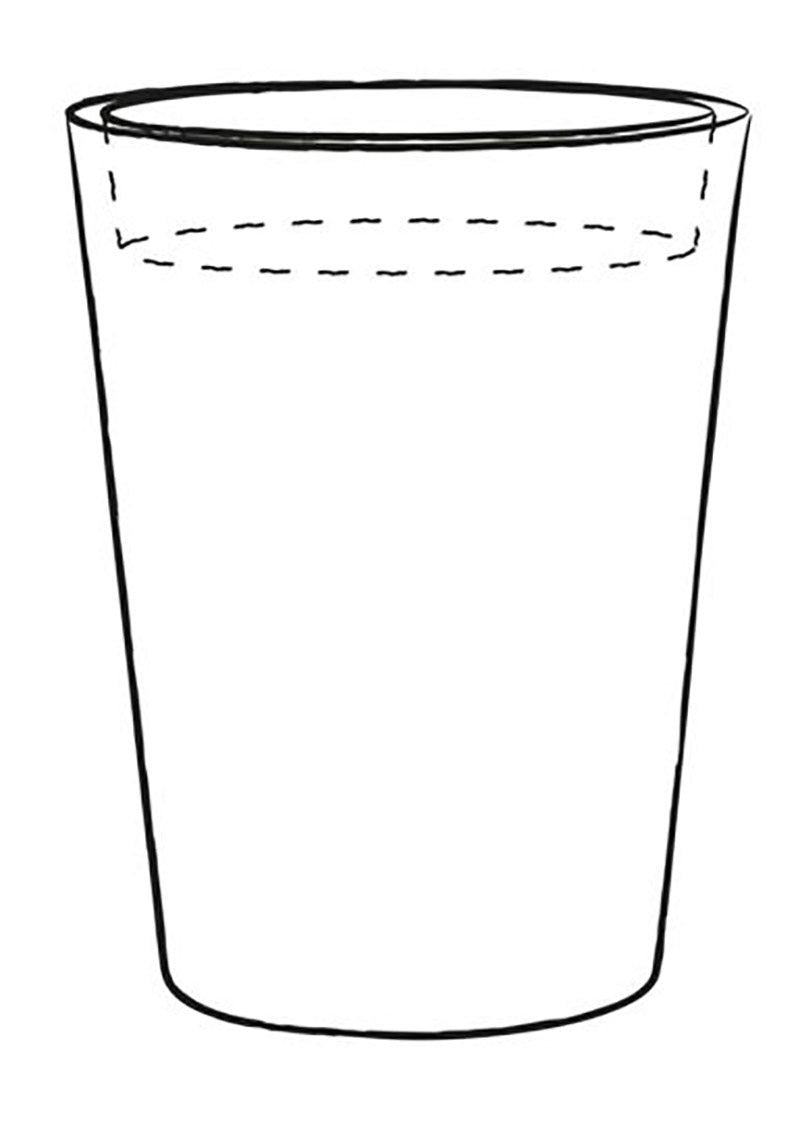 Vaso in Polietilene Tulli Zamora Essential Cappuccino Varie Misure