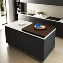 Guide per Tavolo Scorrevole Corner Imballo 1 Pezzo Champagne Anodizzato Alluminio Emuca