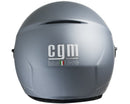 Casco Jet per Scooter Visiera Lunga CGM Florence 107A Verde Opaco