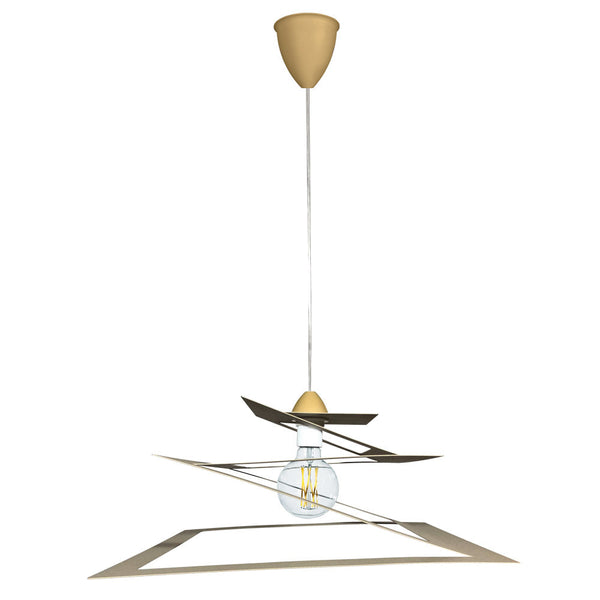 prezzo Aufhängung 1xE27 Fassung Square Sand E-Energy Fabiola
