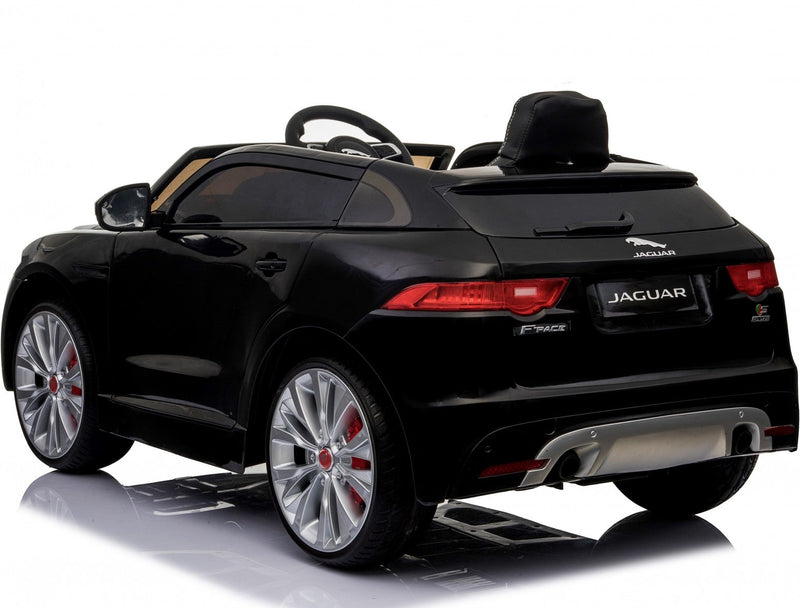 Macchina Elettrica per Bambini 12V con Licenza Jaguar F-Pace Nera
