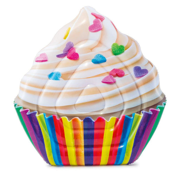 Intex 58770 Aufblasbare Matratze in Cupcake-Form, 142 x 135 cm prezzo