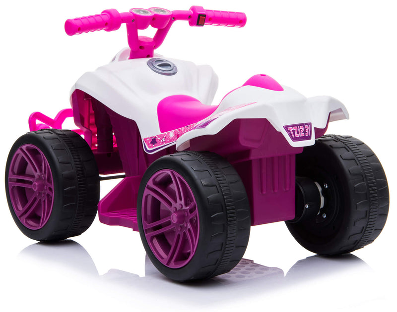Mini Quad Elettrico per Bambini 6V Miller Rosa