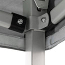 Gazebo Richiudibile Pieghevole 3x2m in Acciaio e PVC Impermeabile Bianco