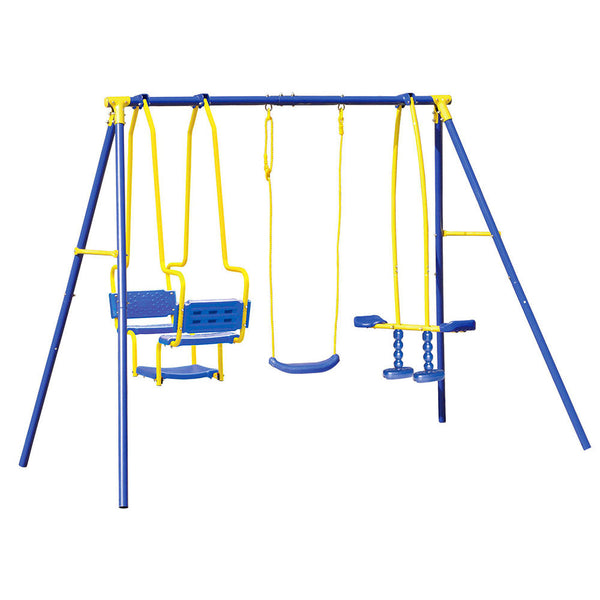 5-Sitzer Gartenschaukel mit Cavallina und Gondel 270x155x195 cm acquista