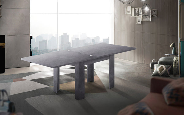 acquista Tavolo Allungabile 90x90/180x75 cm Jesi Ardesia