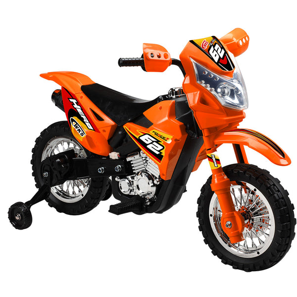 sconto Elektromotorrad für Kinder 6V Kidfun Enduro Orange