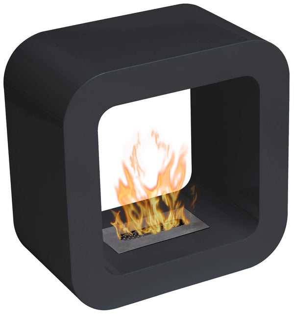 Bioethanol-Bodenkamin 42x42 cm Karlsen Marostica Schwarz sconto