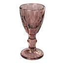 Set 6 Tazzine per Liquori Liquorini Prisma Provence in Vetro VdE Tivoli 1996 Viola