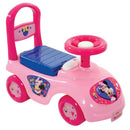 Macchina Cavalcabile per Bambini Volante Direzionabile Vano Contenitore e Telefono Disney Minnie Rosa