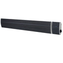 Pannello Radiante Riscaldante Wi-Fi ad Infrarossi 150,5x17,7x6 cm 2400W Sined Calore Nero