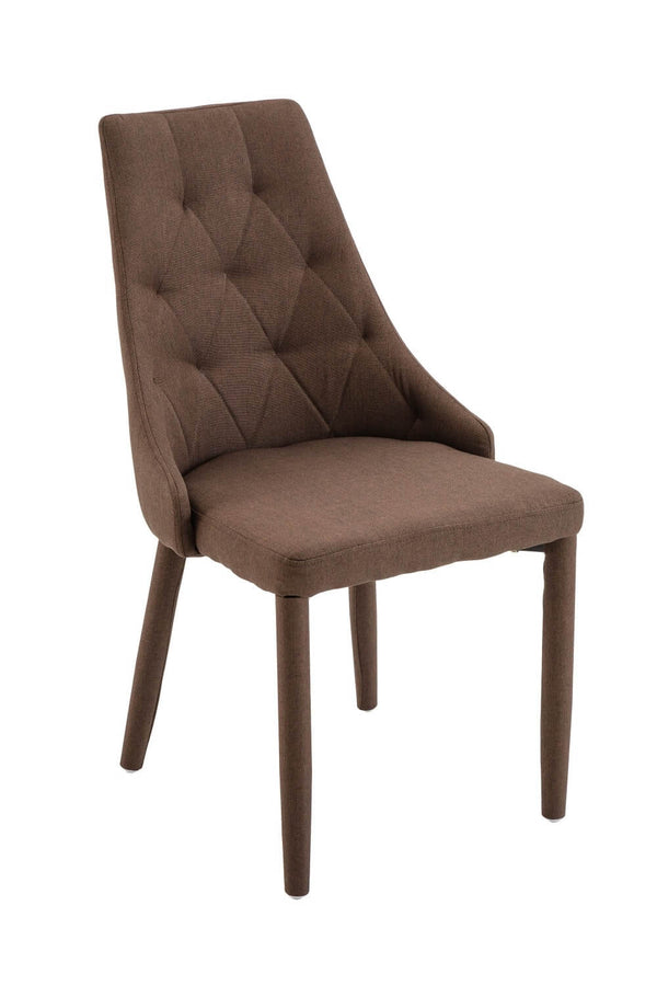 prezzo Stuhl aus Stoff 630x470x900cm TFT Schokolade