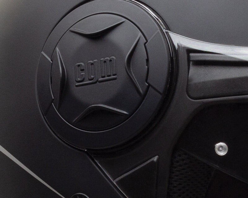 Casco Jet per Scooter Visiera Lunga CGM Illinois 129A Nero Opaco Varie Misure