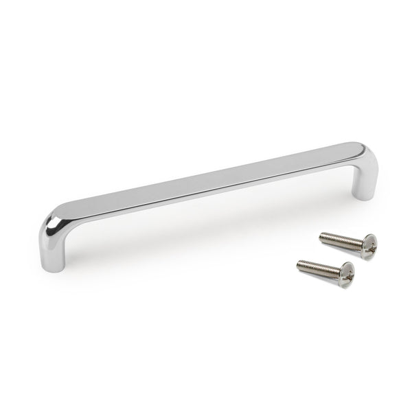 Set 20 Maniglie per Mobili 160 mm in Zama Emuca Zagreb Cromato sconto