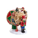 Carillon Natalizio Schiaccianoci 14 cm in Resina