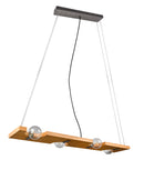 Lampada a Sospensione da Interno Attacco E27 in Legno naturale Naturale