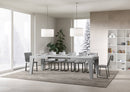 Tavolo Allungabile 160-420x90x77 cm Naxy Cemento
