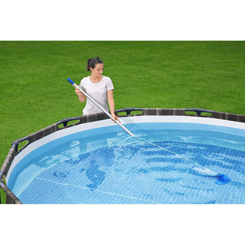 Set Pulitore Scopa a Batteria Ricaricabile per Pulizia Piscina e Spa Idromassaggio Bestway 58624