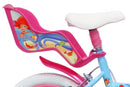 Bicicletta per Bambina 14" 2 Freni  Sea Life Verde Marine e Rosa