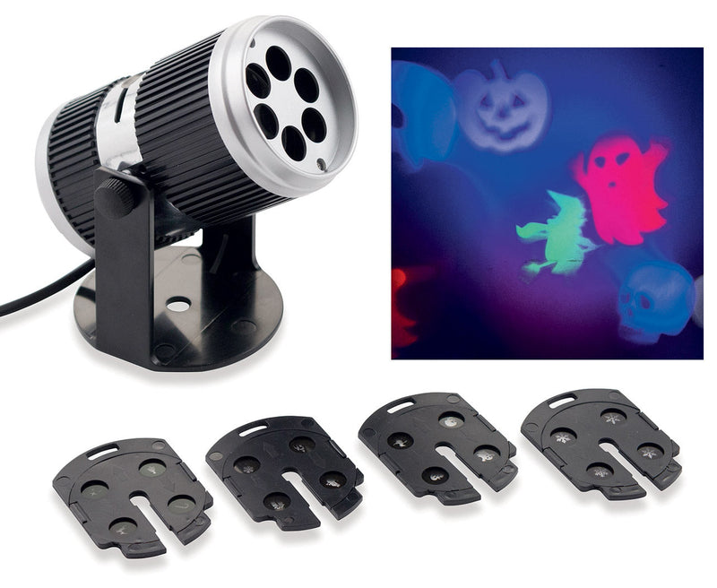 Proiettore Laser a Led 5 Decori Luci Natalizie da Interno Soriani