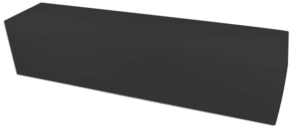 online Dunkelgraue Avalli Kunstlederbank 180x42x44 cm