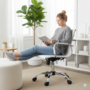 Sedia Poltrona Direzionale da Ufficio in Similpelle Tosini Dallas Bianco