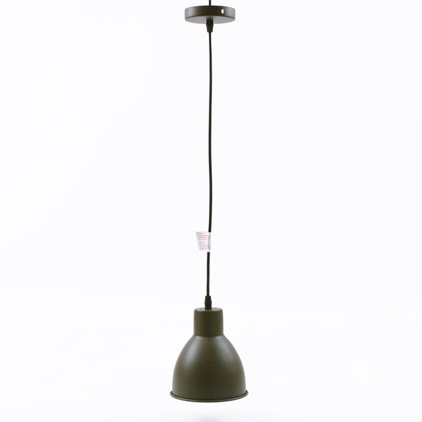 online Lampadario in Metallo Ø16 in Metallo a Sospensione Verde Militare