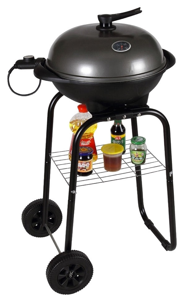 Barbecue Elettrico 2000W con Ruote Vannini Gioround