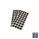 Feltrini Adesivi per Mobile Tondi 20 mm 1.500 Pezzi Emuca
