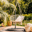 Amaca sedia a dondolo tonda da Giardino Ø82/60xH110/130 cm Jane