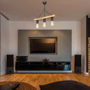 Lampada a sospensione Lagun  rustico industriale a 3 luci