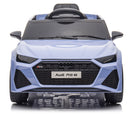 Macchina Elettrica per Bambini 12V con Licenza Audi RS6 Celeste