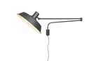 Applique da Interno a LED in Metallo Nero Opaco