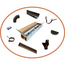 Kit Gronde per Casette di Legno con Falde 301/349 cm in Metallo Galvanizzato