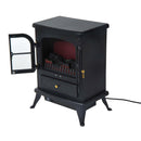 Camino Elettrico da Terra Effetto Fiamma 950W/1850W Nero 