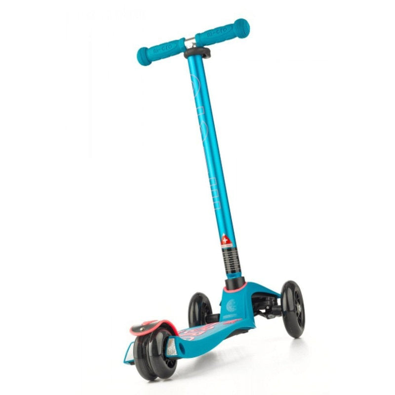 Monopattino 3 ruote Telescopico Max 70Kg Micro Maxi Deluxe Aqua