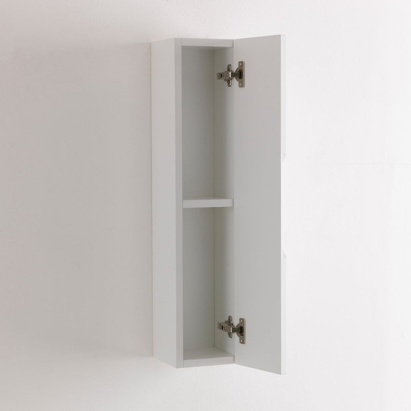 Pensile da Soggiorno 1 Anta Soft Close 17,5x16x78,2 cm TFT Belsk Bianco Opaco