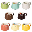 Set 8 Tazze Ø8x9 cm in New Bone China VdE Tivoli 1996 My favoritea