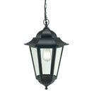 Lampada Lanterna Sospesa Colore Nero per Esterno Linea Maxi Esagonale Livos