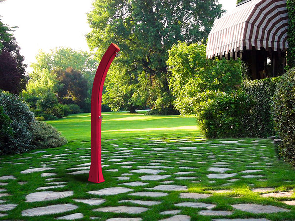 acquista Doccia Solare da Giardino 35L Miscelatore Arkema Happy XL Blu