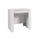 Consolle Allungabile 78,5x54/252x78 cm Baku bianca