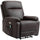 Relax Massagesessel 80x96x97 cm mit brauner Fernbedienung
